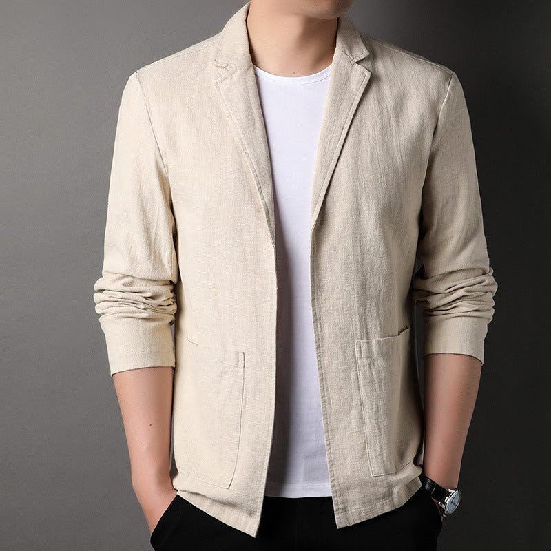 Men's Linen Suit Jacket