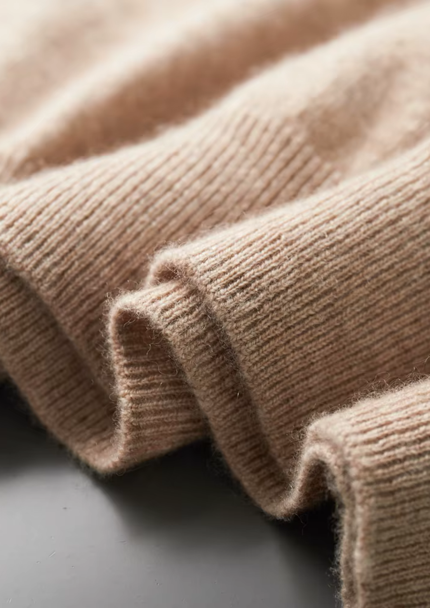 Premium Cashmere Classic Crewneck T-shirt