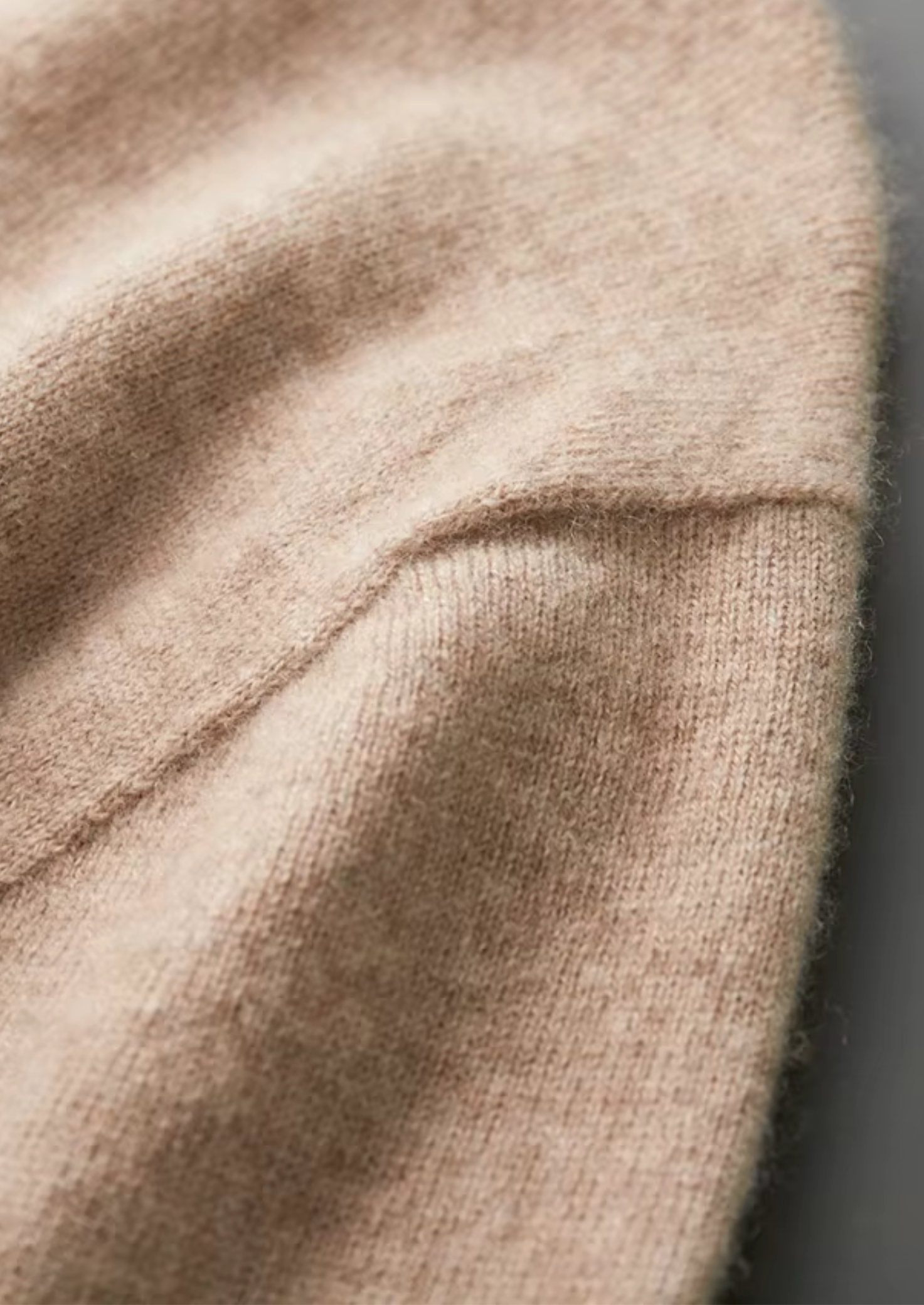 Premium Cashmere Classic Crewneck T-shirt