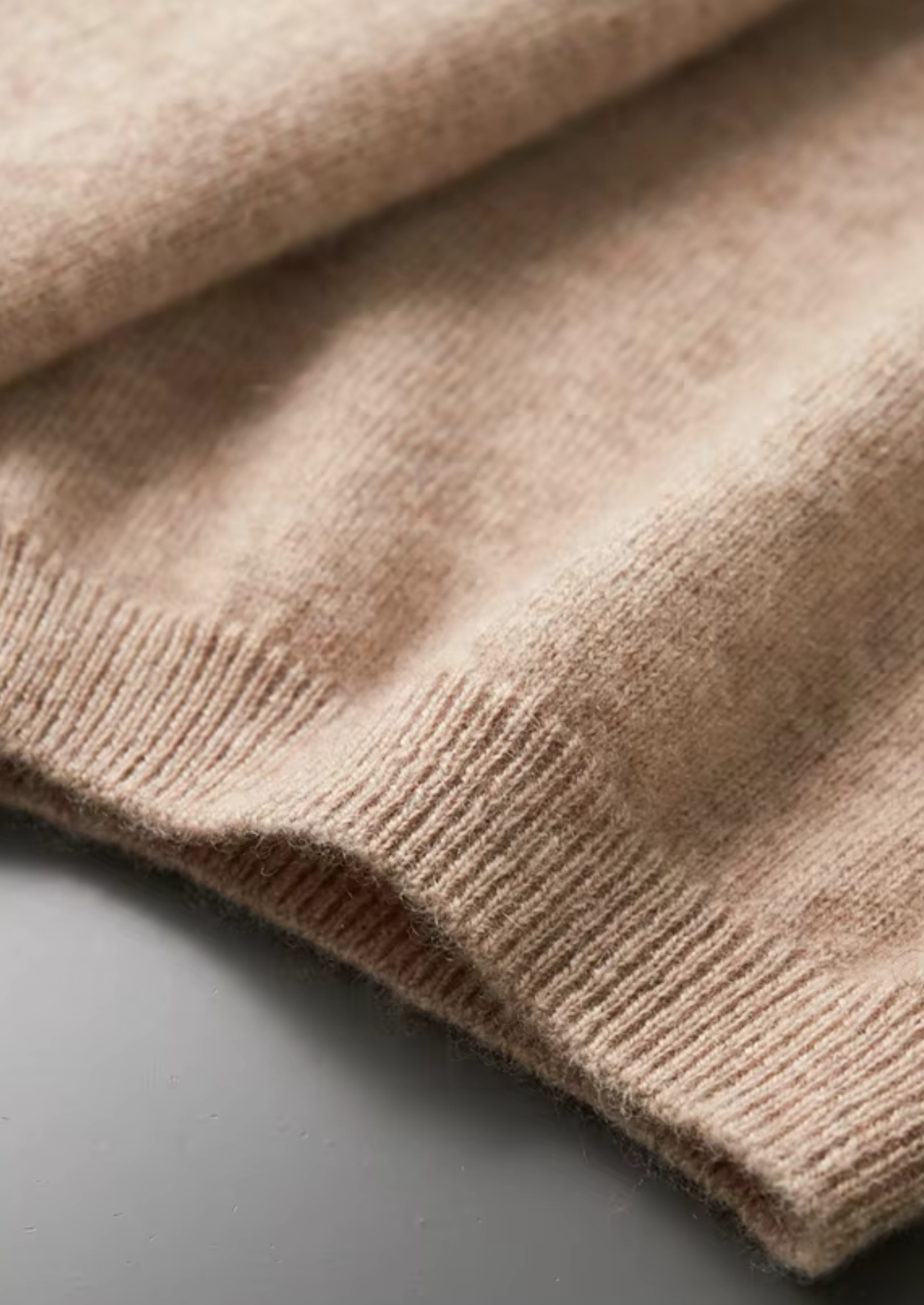 Premium Cashmere Classic Crewneck T-shirt
