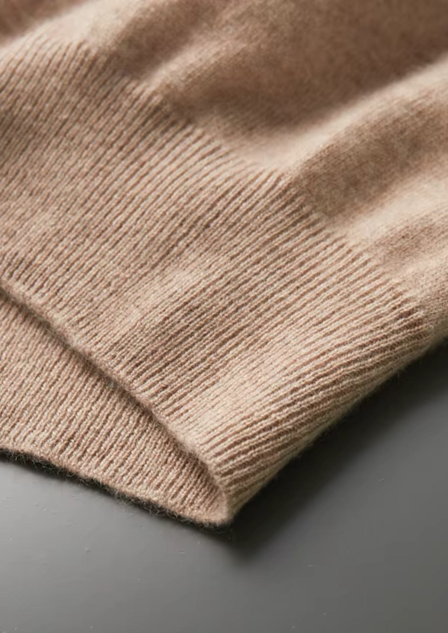 Premium Cashmere Classic Crewneck T-shirt