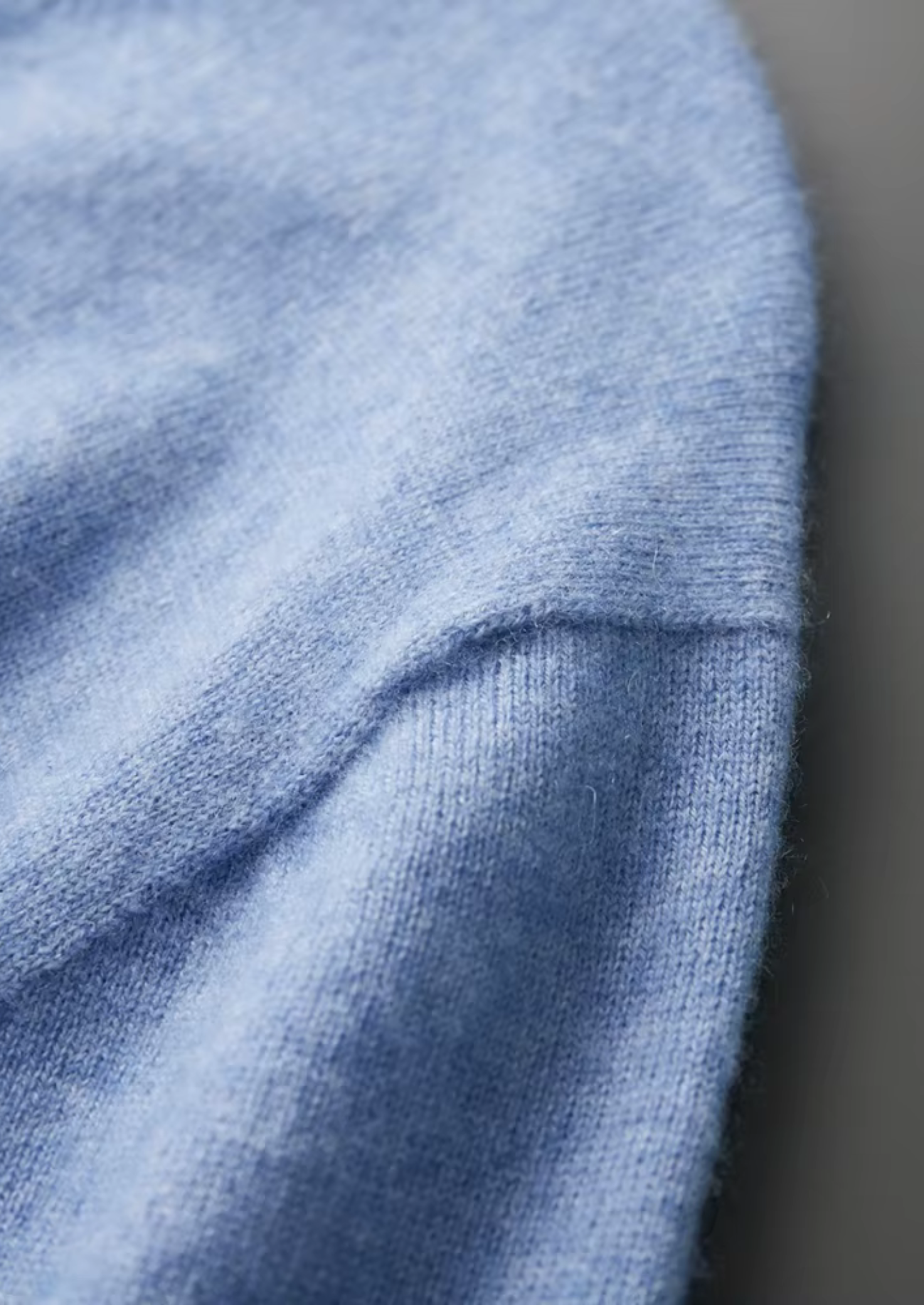 Premium Cashmere Classic Crewneck T-shirt