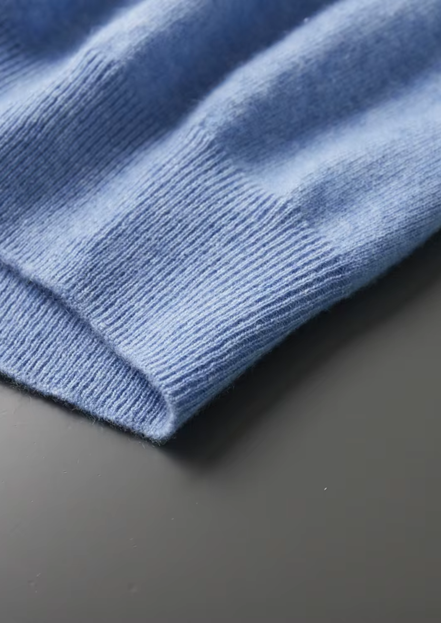 Premium Cashmere Classic Crewneck T-shirt