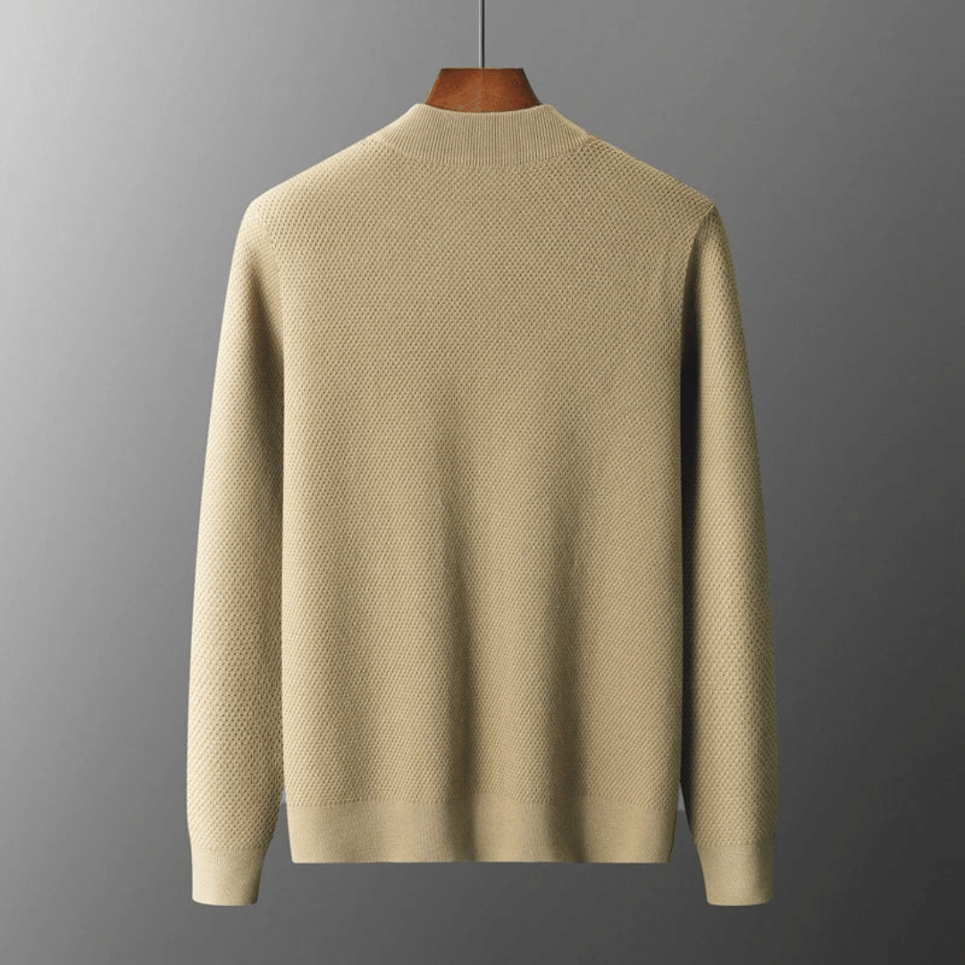 Wool Button-Up Cardigan