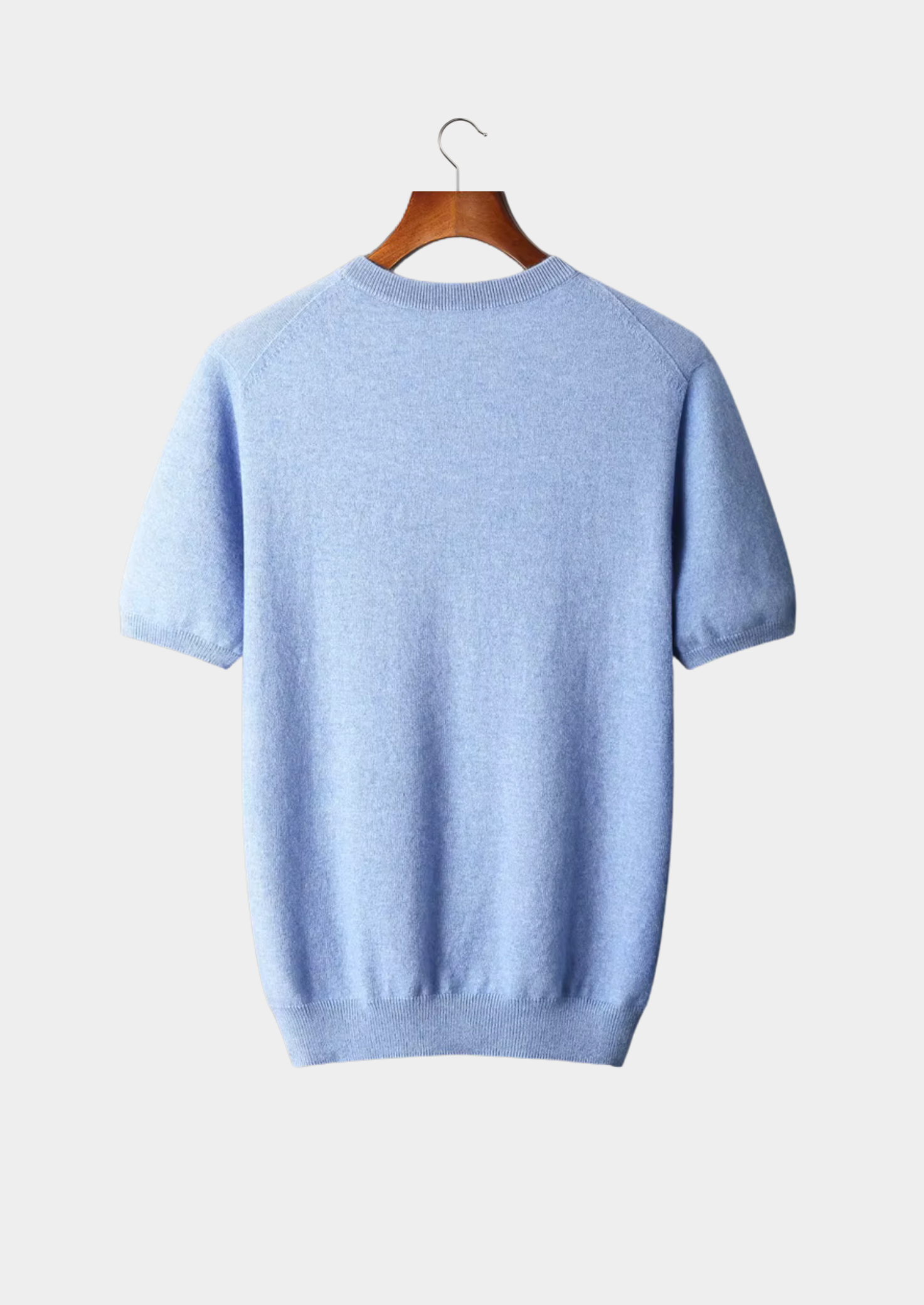 Premium Cashmere Classic Crewneck T-shirt