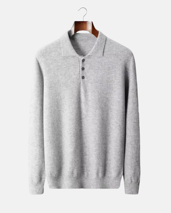 Pure Extra-Fine Merino Wool Classic Sweater Polo